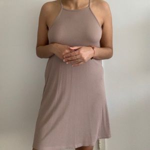 Tan Dress